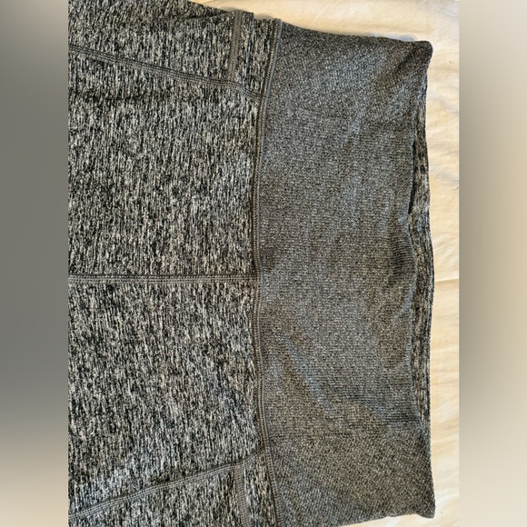 Athleta leggings, Medium Tall. Marled gray. Gently worn. - Picture 4 of 4